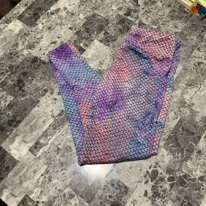 Shein leggings with side pocket size medium